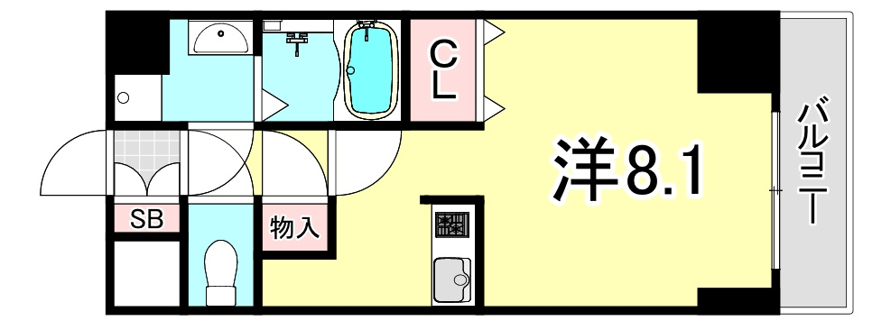 Verde西宮の間取り