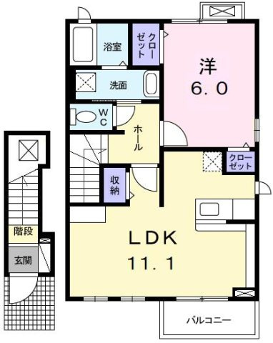 エテルノ・相見の間取り