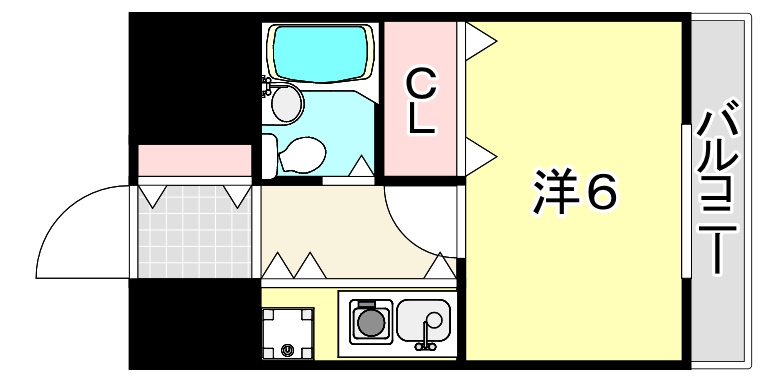 ロマネスク甲南の間取り