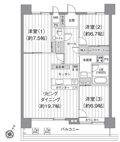 T's garden北柏　3号棟