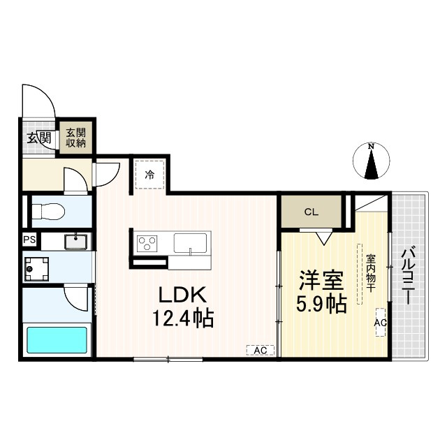 D-PRECIOUS深大寺東町の間取り