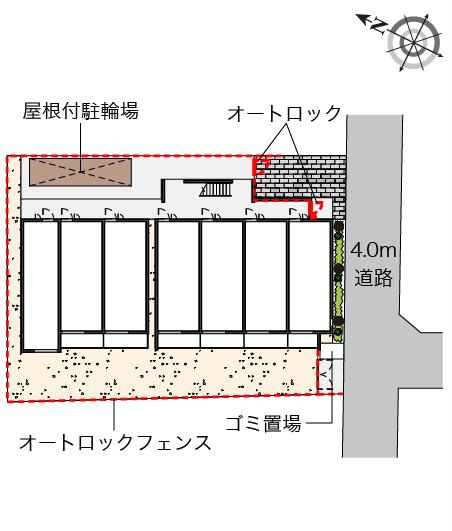 レオネクストカサ　フェリスの間取り