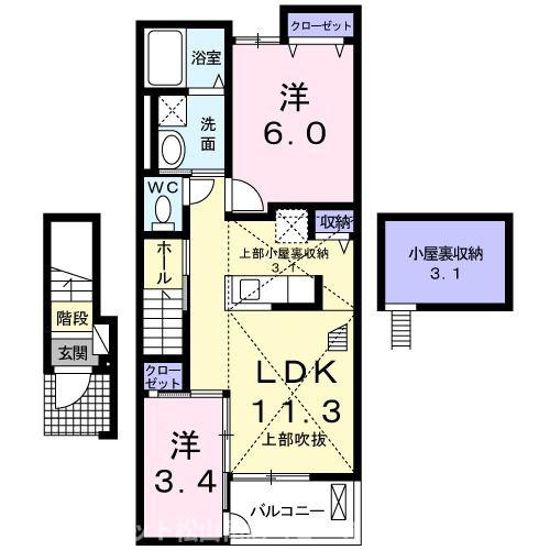 【間取り】 | カーサ．ストーリア．Ｎ