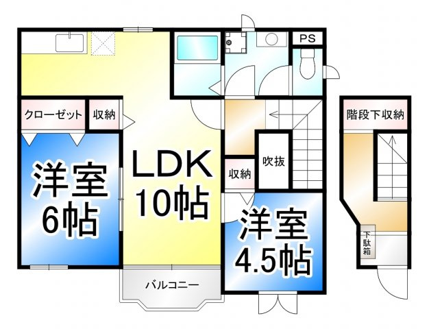 ハイツＧＳの間取り