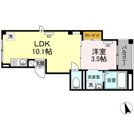 【間取り】 | ＣＲＥＤＯ広尾