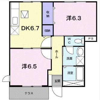 【間取り】 | パルテールⅠ | パルテールⅠ(Good Home)