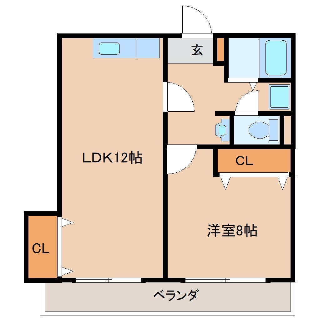 川崎第64ビル【キャッシュバック対象】の間取り