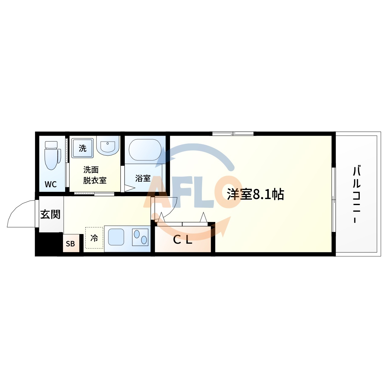 リアコート北田辺の間取り|リアコート北田辺　間取り