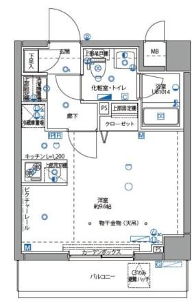 【間取り】 | パティーナ京急蒲田 | 間取り図