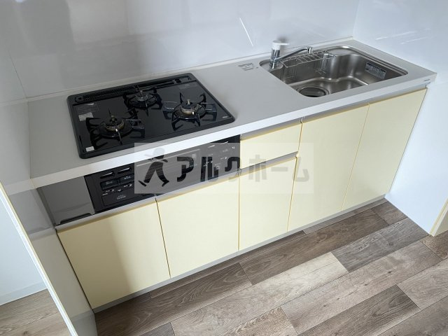 柏原市法善寺４丁目の賃貸マンションのキッチン