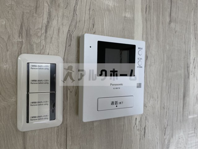 柏原市法善寺４丁目の賃貸マンションのセキュリティ