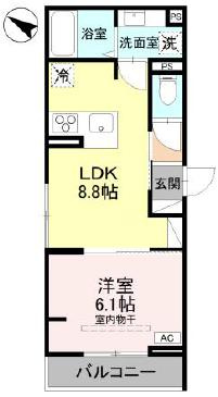 【間取り】 | D-Sereno宮戸
