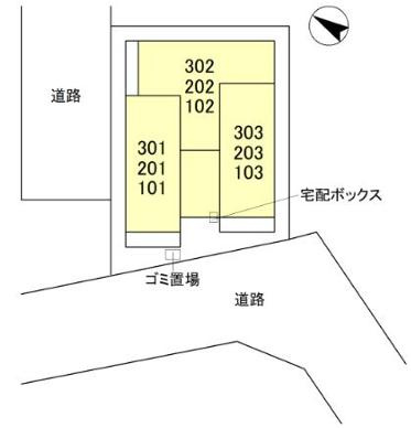 【区画図】 | D-Sereno宮戸