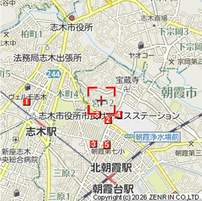 【地図】 | D-Sereno宮戸