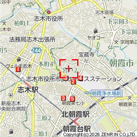 【地図】 | D-Sereno宮戸
