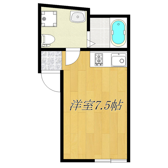 駒込スクエアの間取り|★ワンルーム☆