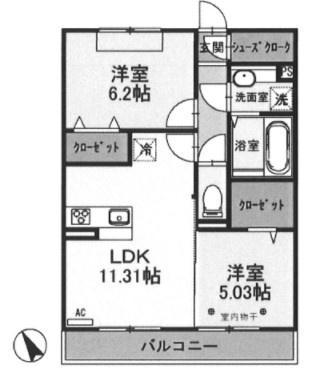 マノワール正心の間取り