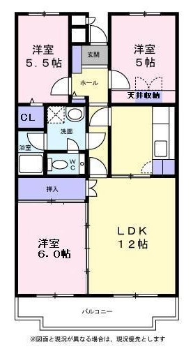 サニークレスト港南の間取り