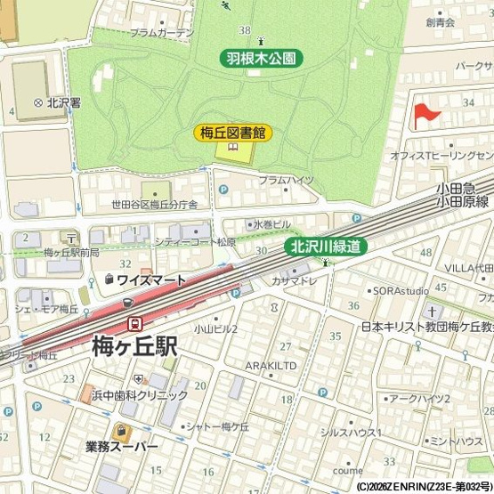 【地図】 | SOLASIA residence世田谷代田