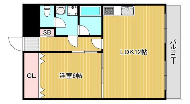 【間取り】 | 布亀マンション
