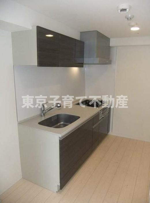 文京区本駒込５丁目の賃貸マンションのキッチン