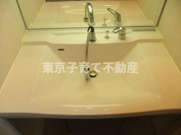 文京区本駒込５丁目の賃貸マンションの洗面所