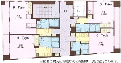 クルーカ（Dタイプ）の間取り|Cタイプ