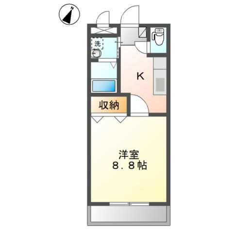 Ｃａｐｉｔａｌｅ南が丘の間取り