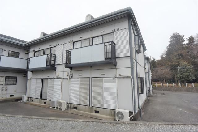 大和市上和田のアパートの外観