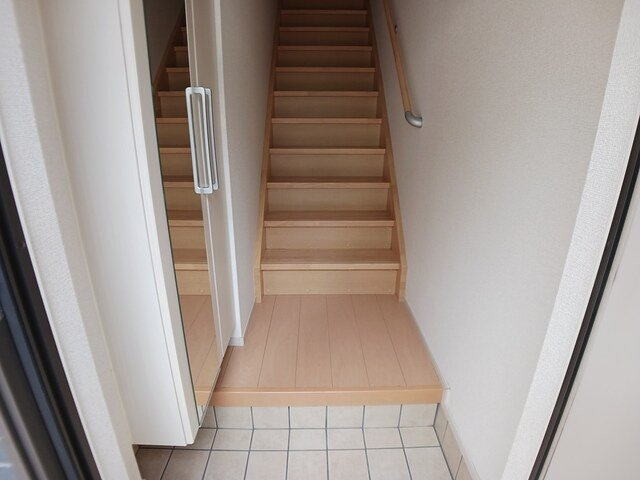 ルナ門真南　Ⅱの玄関|きれいな玄関です