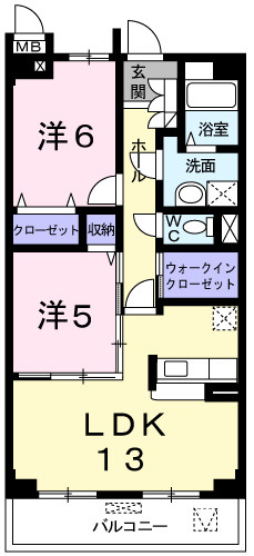 リシアンサス　ポピーの間取り