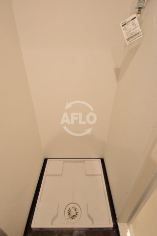 プレジオ都島本通の洗面所|プレジオ都島本通　室内洗濯機置き場