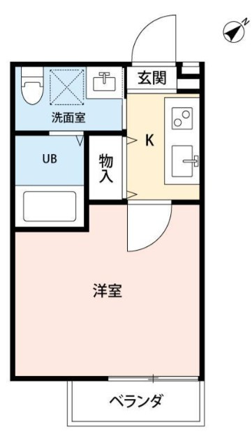 アットリラ行徳の間取り