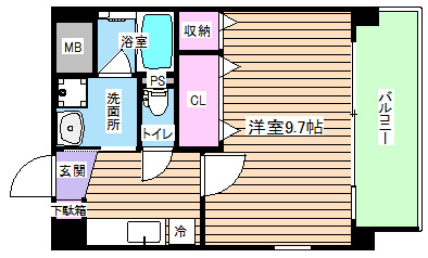 【間取り】 | タウンコート晴光
