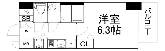 【間取り】 | ゼオン大阪EAST