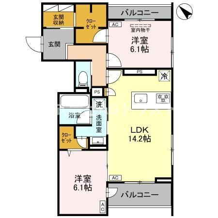 【区画図】 | グリーンスクエア　グラサ　東