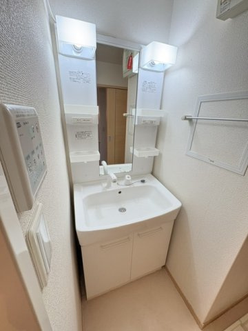 グレイス　メゾン　郡津の洗面所|使いやすい洗面所です