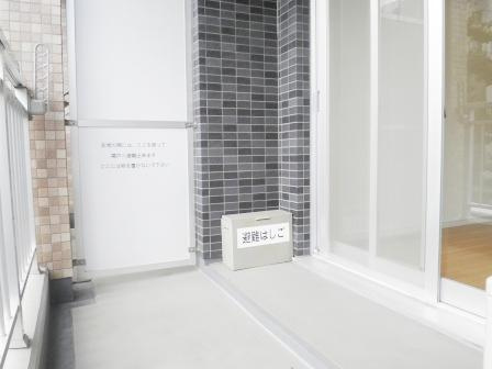 エコロジー白山レジデンスのバルコニー|※別部屋写真