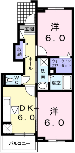 セントラル三田の間取り