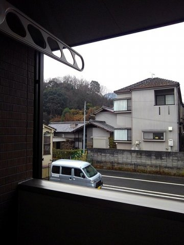 カ－ザ　セレ－ナ相田Ｂのバルコニー|広々としたバルコニーです