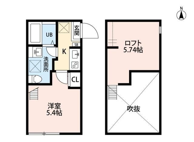 Ｆｏｕｒ　Ｌｅａｆ　越谷の間取り