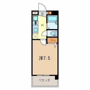 ＪＣ　ＳＴＡＴＩＯＮ　１４３の間取り
