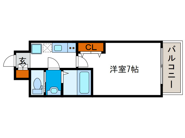 Luxe大正の間取り