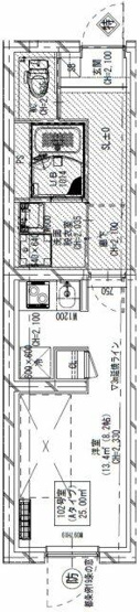 【間取り】 | ＧＥＮＯＶＩＡ大森町Ⅱ