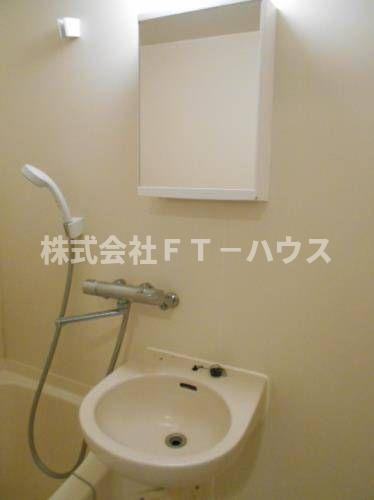 リリーパレスナルシマⅢの洗面所