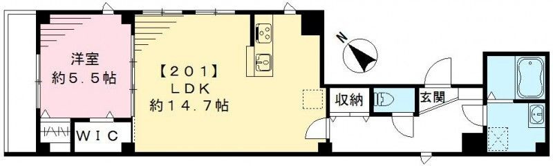 ルーエの間取り