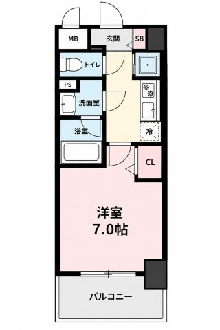 ル・シエル大秋の間取り