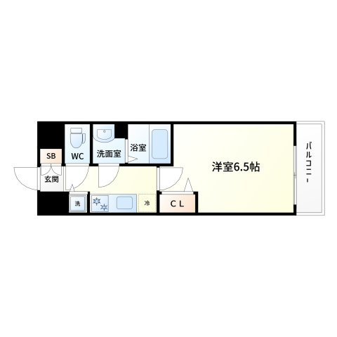 メインステージ新大阪の間取り|メインステージ新大阪　間取り