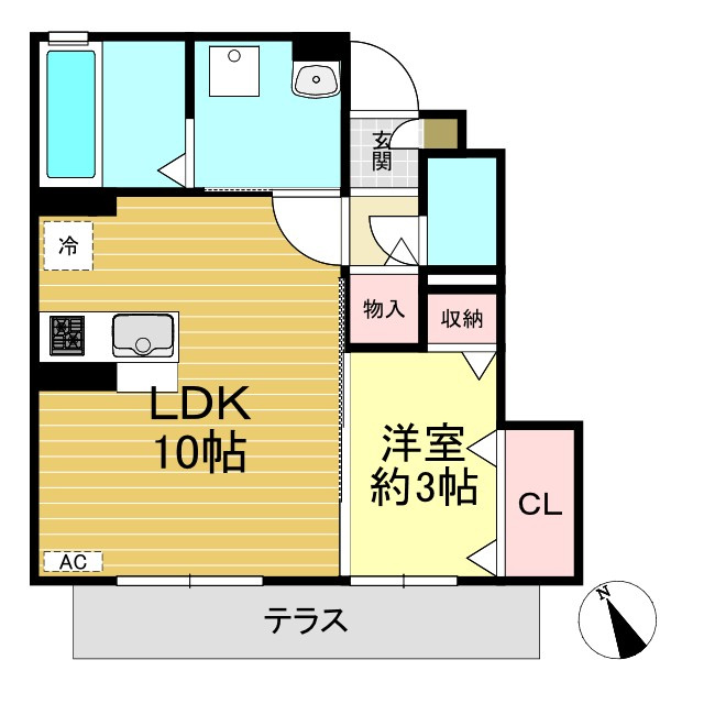 アバンティ Ⅰの間取り