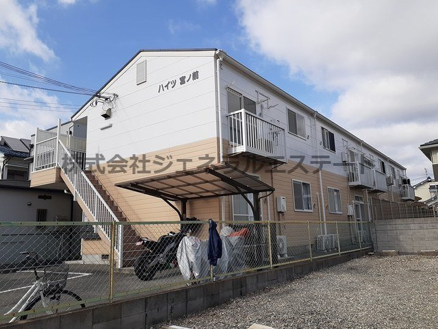 ハイツ宮ノ前の外観|外はこのようになっています